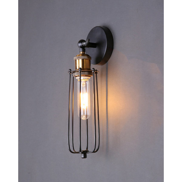 Black And Brass Sconce Wayfair